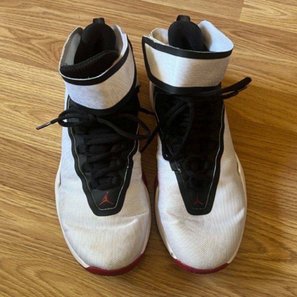 Nike Jordan Fly Unlimited White Gym Red Size 10 AA1282-101